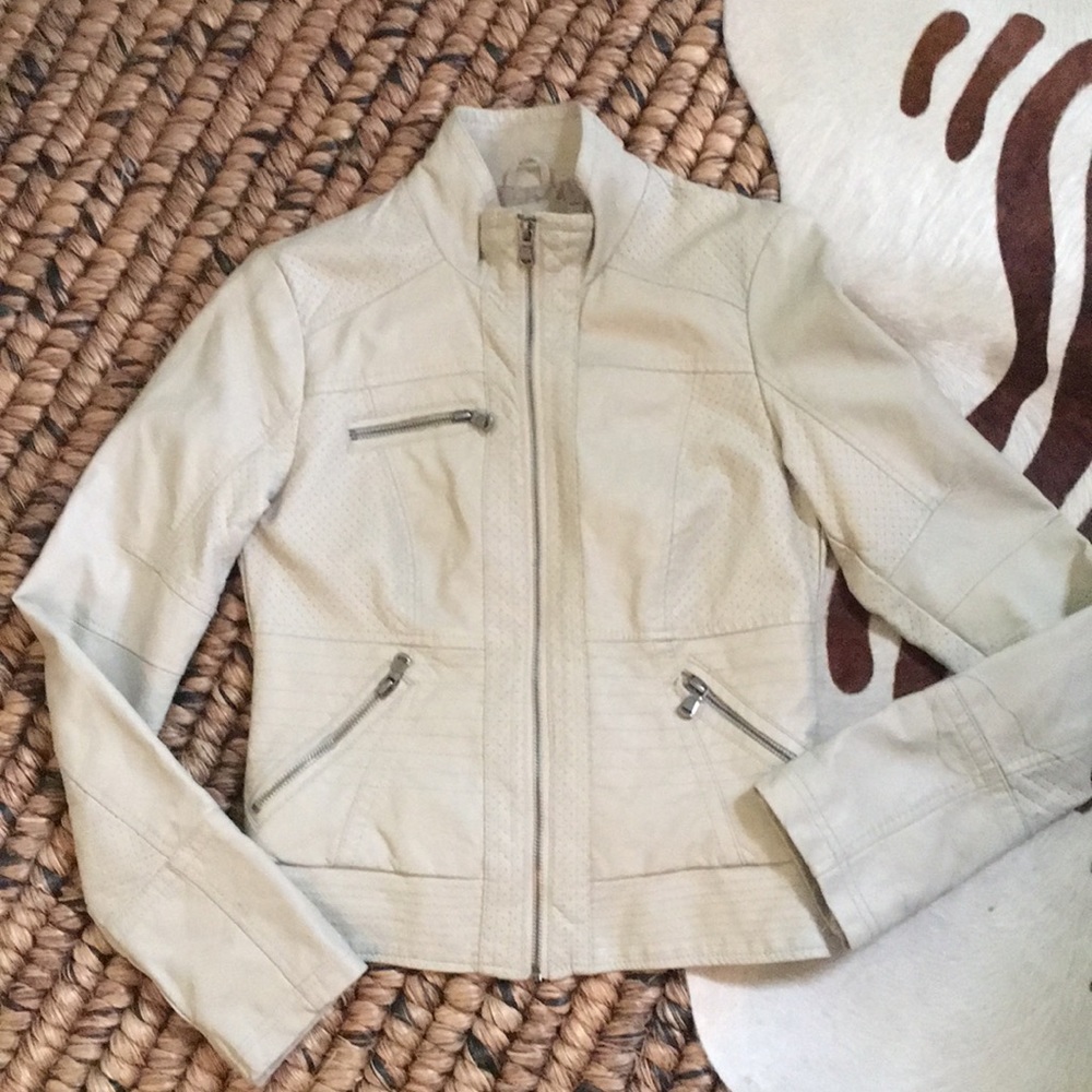 Faux Leather Jacket